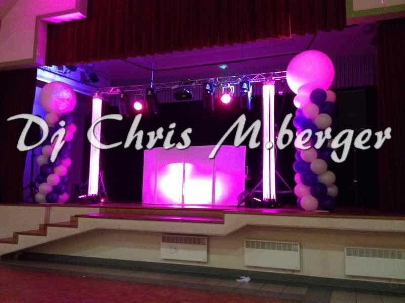 salle de mariage bas rhin ballons