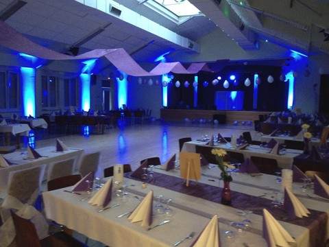 deco par led mariage salle des fetes oberhoffen mariée 